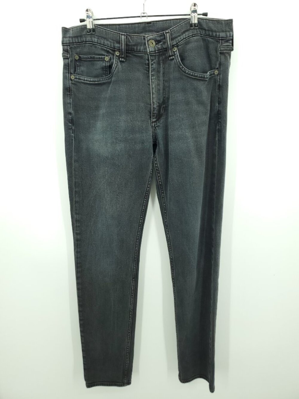 Men's rag & bone Fit 2 Slim Fit Authentic Stretch Jeans 31X32 Rogen Washed Black